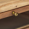 vidaXL Console Table 90x35x76 cm Solid Acacia Wood