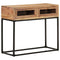 vidaXL Console Table 90x35x76 cm Solid Acacia Wood