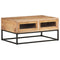 vidaXL Coffee Table 90x60x40 cm Solid Acacia Wood