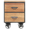 vidaXL Bedside Cabinet 40x30x51 cm Solid Reclaimed Wood