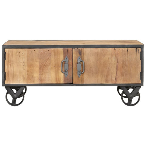 vidaXL Coffee Table 90x50x39 cm Solid Reclaimed Wood