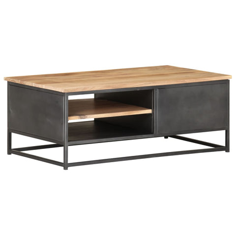 vidaXL Coffee Table 90x50x35 cm Solid Acacia Wood