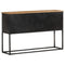 vidaXL Sideboard 120x30x75 cm Solid Acacia Wood
