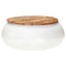 vidaXL Coffee Table White 68x68x30 cm Solid Reclaimed Wood