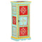 vidaXL Hand Painted Highboard 40x30x90 cm Solid Mango Wood