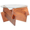 vidaXL Coffee Table 60 cm Solid Acacia Wood