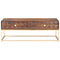 vidaXL Coffee Table 112x50x40 cm Solid Mango Wood