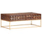 vidaXL Coffee Table 112x50x40 cm Solid Mango Wood