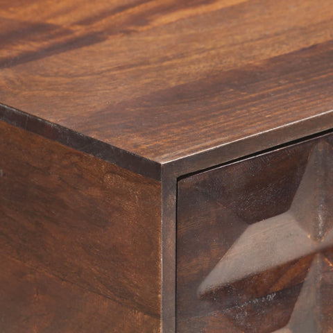 vidaXL Console Table 122x36x75 cm Solid Mango Wood