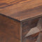 vidaXL Console Table 122x36x75 cm Solid Mango Wood