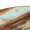 vidaXL Coffee Table Black 68x68x36 cm Solid Reclaimed Wood