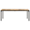 vidaXL Dining Table 200x100x76 cm Rough Mango Wood