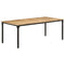 vidaXL Dining Table 200x100x76 cm Rough Mango Wood