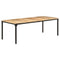 vidaXL Dining Table 220x100x76 cm Rough Mango Wood