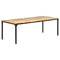 vidaXL Dining Table 220x100x76 cm Rough Mango Wood
