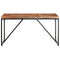 vidaXL Dining Table 140x70x76 cm Solid Acacia and Mango Wood