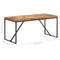 vidaXL Dining Table 160x70x76 cm Solid Acacia and Mango Wood