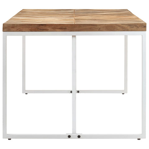 vidaXL Dining Table 180x90x76 cm Solid Acacia and Mango Wood