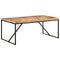 vidaXL Dining Table 180x90x76 cm Solid Acacia and Mango Wood