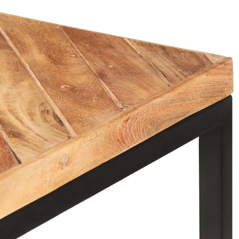 vidaXL Dining Table 200x90x76 cm Solid Acacia and Mango Wood