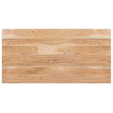 vidaXL Dining Table 120x60x76 cm Solid Acacia Wood