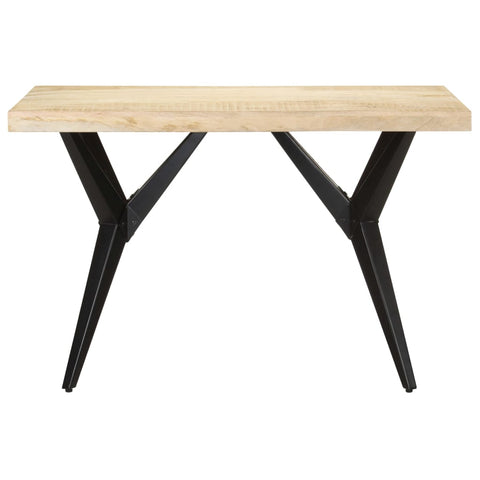 vidaXL Dining Table 120x60x76 cm Solid Mango Wood