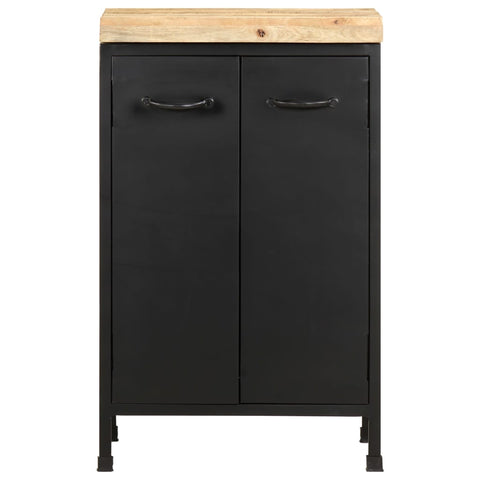 vidaXL Sideboard 47x35x76 cm Rough Mango Wood