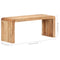 vidaXL Bench 110x38x46 cm Solid Acacia Wood