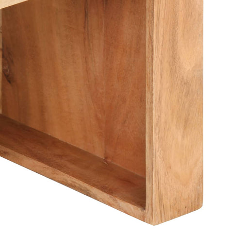 vidaXL Side Table 43x40x30 cm Solid Acacia Wood