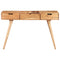 vidaXL Dressing Table with Mirror 112x45x76 cm Solid Acacia Wood