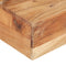 vidaXL Coffee Table 80x80x28 cm Solid Acacia Wood