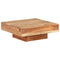 vidaXL Coffee Table 80x80x28 cm Solid Acacia Wood