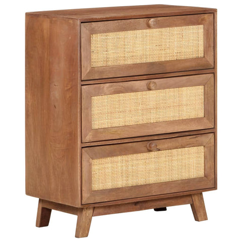 vidaXL Sideboard 61x35x76 cm Solid Mango Wood