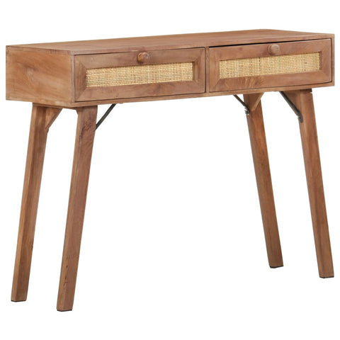 vidaXL Console Table 100x35x76 cm Solid Mango Wood