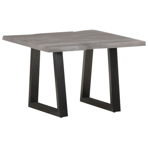 vidaXL Coffee Table with Live Edges 60x60x40 cm Solid Acacia Wood