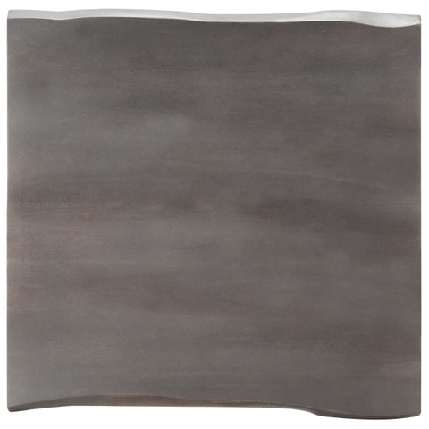 vidaXL Coffee Table with Live Edges 60x60x40 cm Solid Acacia Wood