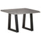 vidaXL Coffee Table with Live Edges 60x60x40 cm Solid Acacia Wood