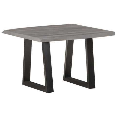 vidaXL Coffee Table with Live Edges 60x60x40 cm Solid Acacia Wood