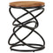 vidaXL End Table 40x40x52 cm Solid Acacia Wood