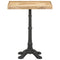 vidaXL Bistro Table 60x60x77 cm Rough Mango Wood