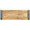 vidaXL Console Table 90x30x75 cm Rough Mango Wood