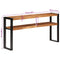 vidaXL Console Table 150x30x75 cm Solid Acacia Wood
