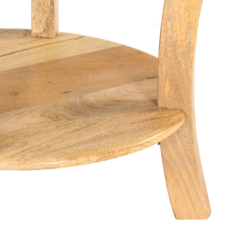 vidaXL Side Table 37x37x61 cm Solid Mango Wood