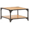 vidaXL Coffee Table 60x60x35 cm Solid Mango Wood