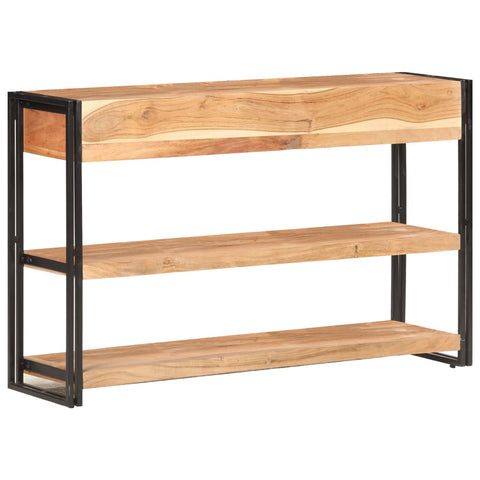 vidaXL Sideboard 120x30x75 cm Solid Acacia Wood