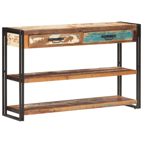 vidaXL Sideboard 120x30x75 cm Solid Reclaimed Wood