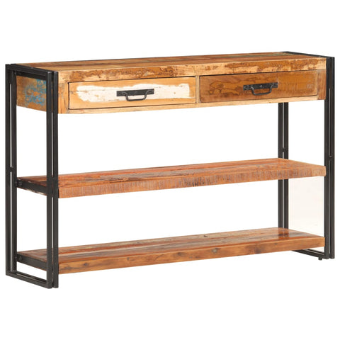 vidaXL Sideboard 120x30x75 cm Solid Reclaimed Wood