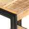vidaXL Side Table 40x30x40 cm Rough Mango Wood