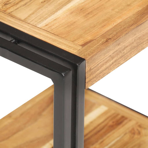 vidaXL Side Table 40x30x40 cm Solid Acacia Wood
