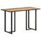 vidaXL Dining Table 120 cm Rough Mango Wood